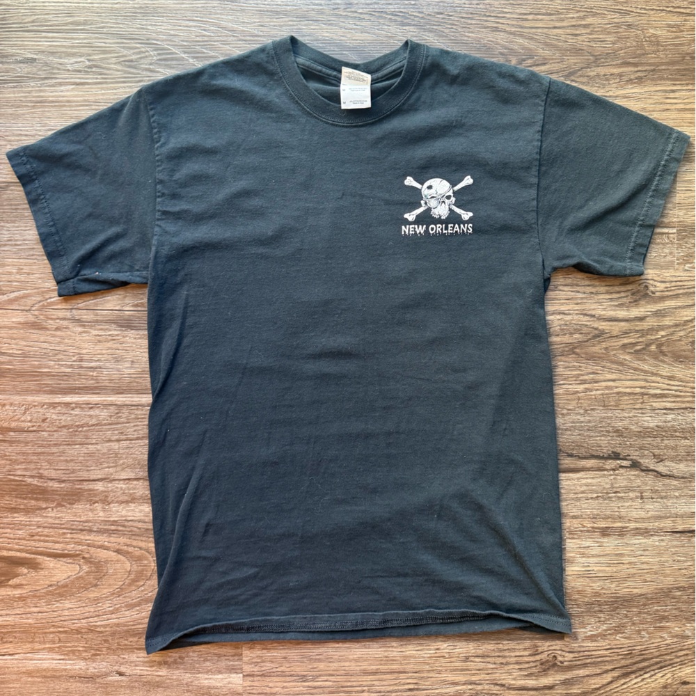 Vintage 2004 New Orleans Black Ultra Cotton graphic T-Shirt